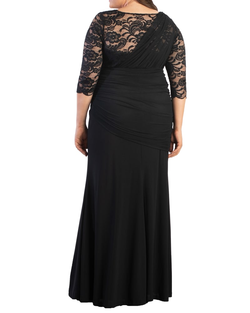 Plus Size Soiree Evening Gown ONYX